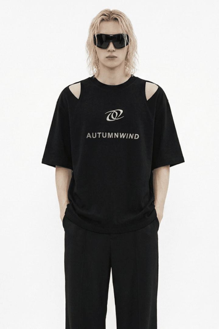 [AutumnWind] deconstructed design t-shirt na1233