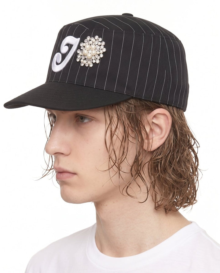 Striped Work Cap na2907