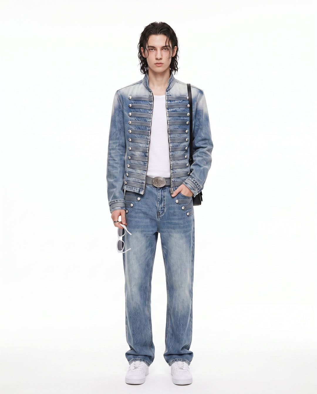 Military Denim Jacket na3101