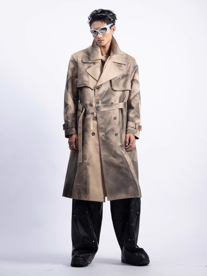 [PLAN1ONE] trench coat na1671