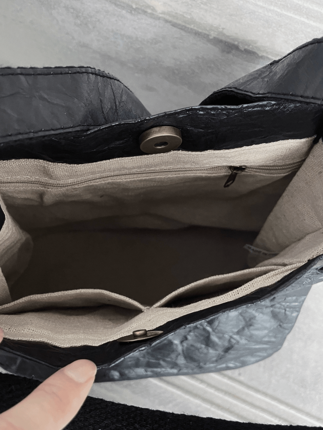 Dark Style Crumpled Bag na1239