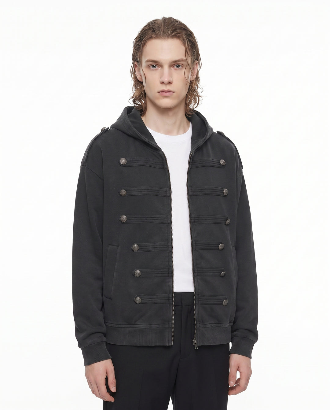 Military Zip Hoodie na3016