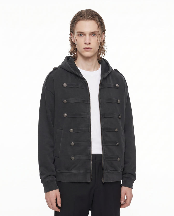 Military Zip Hoodie na3016