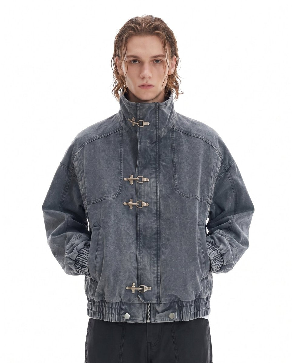 Buckle Denim Jacket na3039