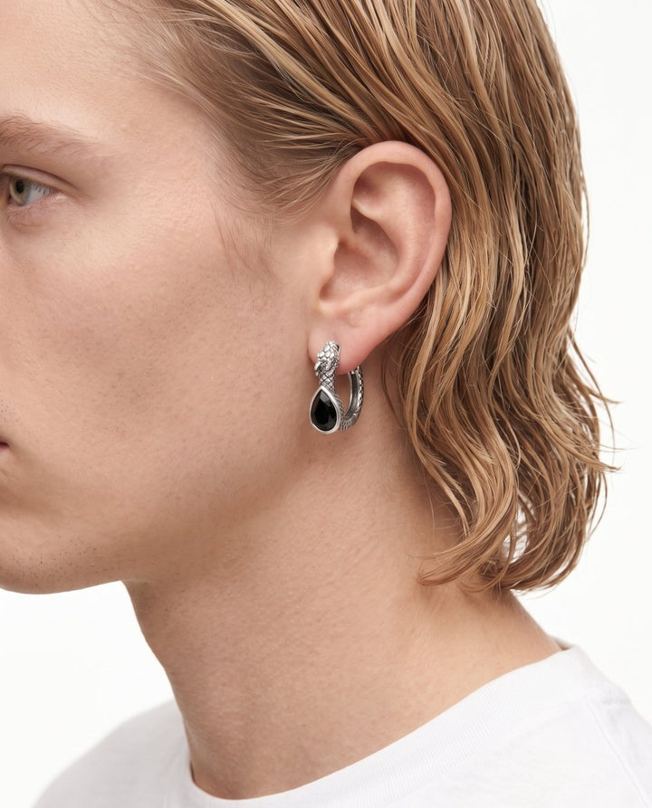 Snake Hoop Earrings na2903