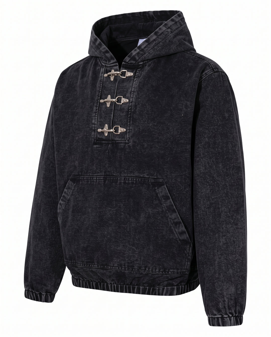 Washed Denim Hoodie na3165