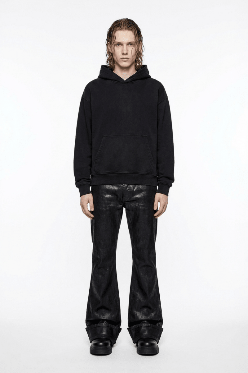 Street Style Flare Denim Pants na2378