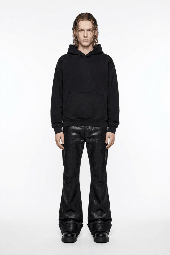 Street Style Flare Denim Pants na2378