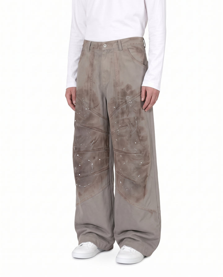 Splatter Wide Pants na3191