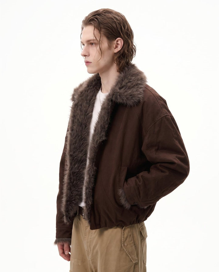 Fur Collar Jacket na3094