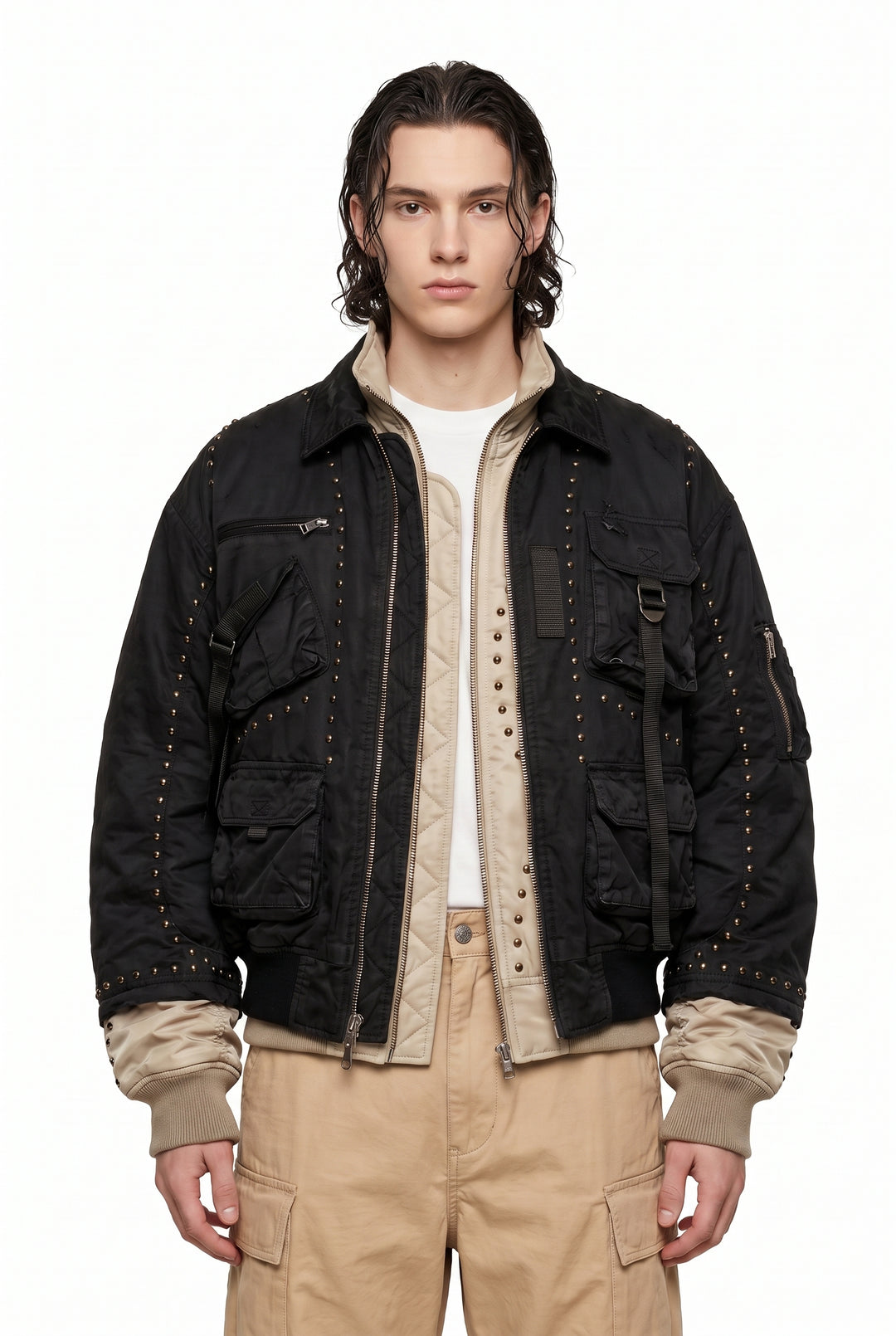 Zip Flight Jacket na2843