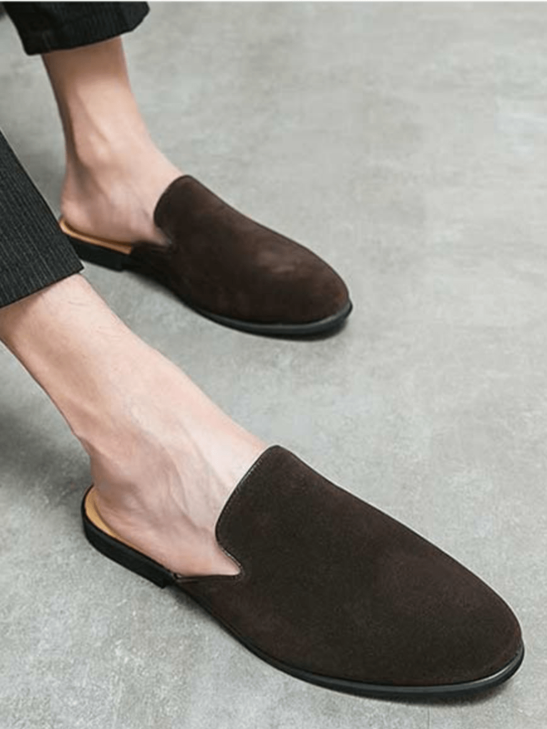 Suede Casual Half-slippers na1138