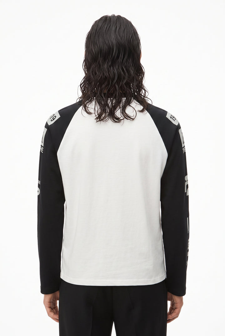 Graphic Raglan Tee na2742