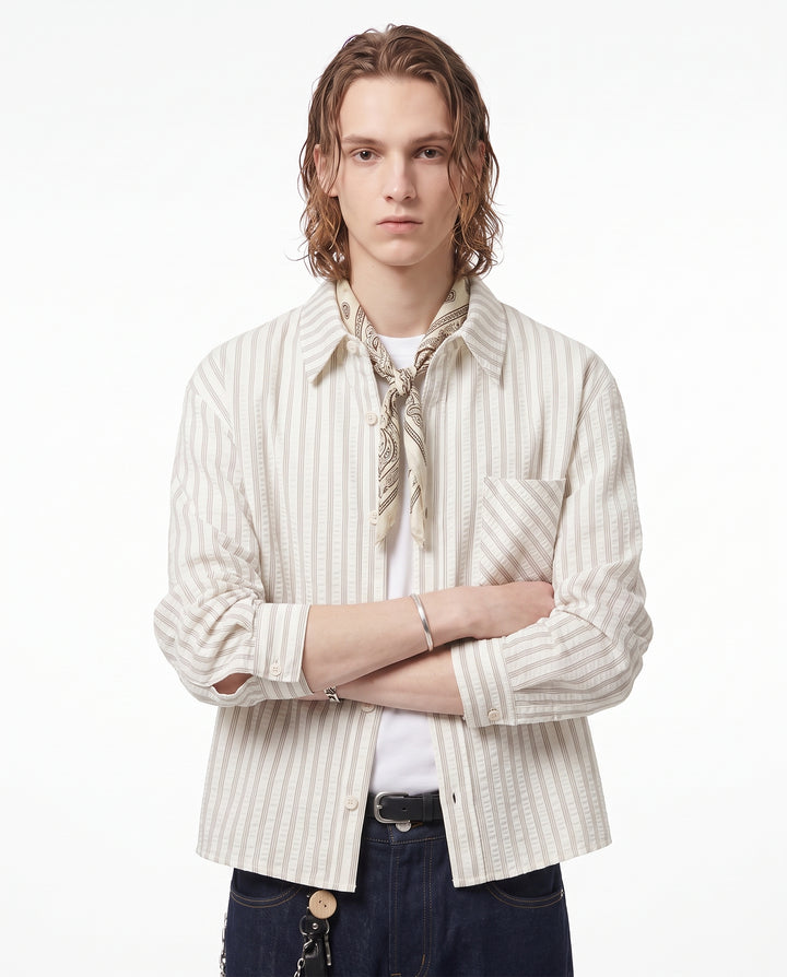 Striped Casual Shirt na3015