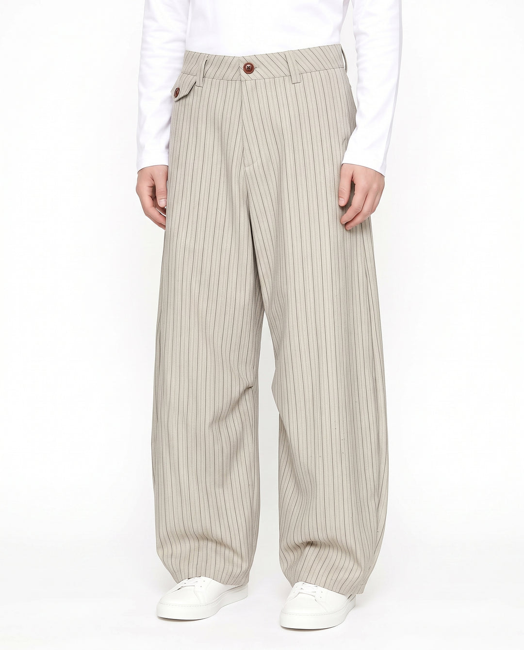 Striped Wide Pants na3004