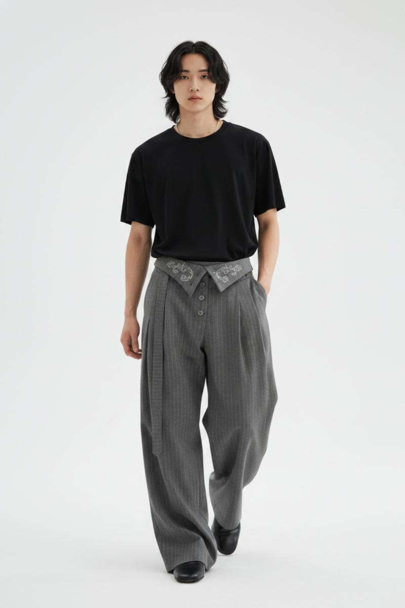 Wide Leg Slacks  na2520