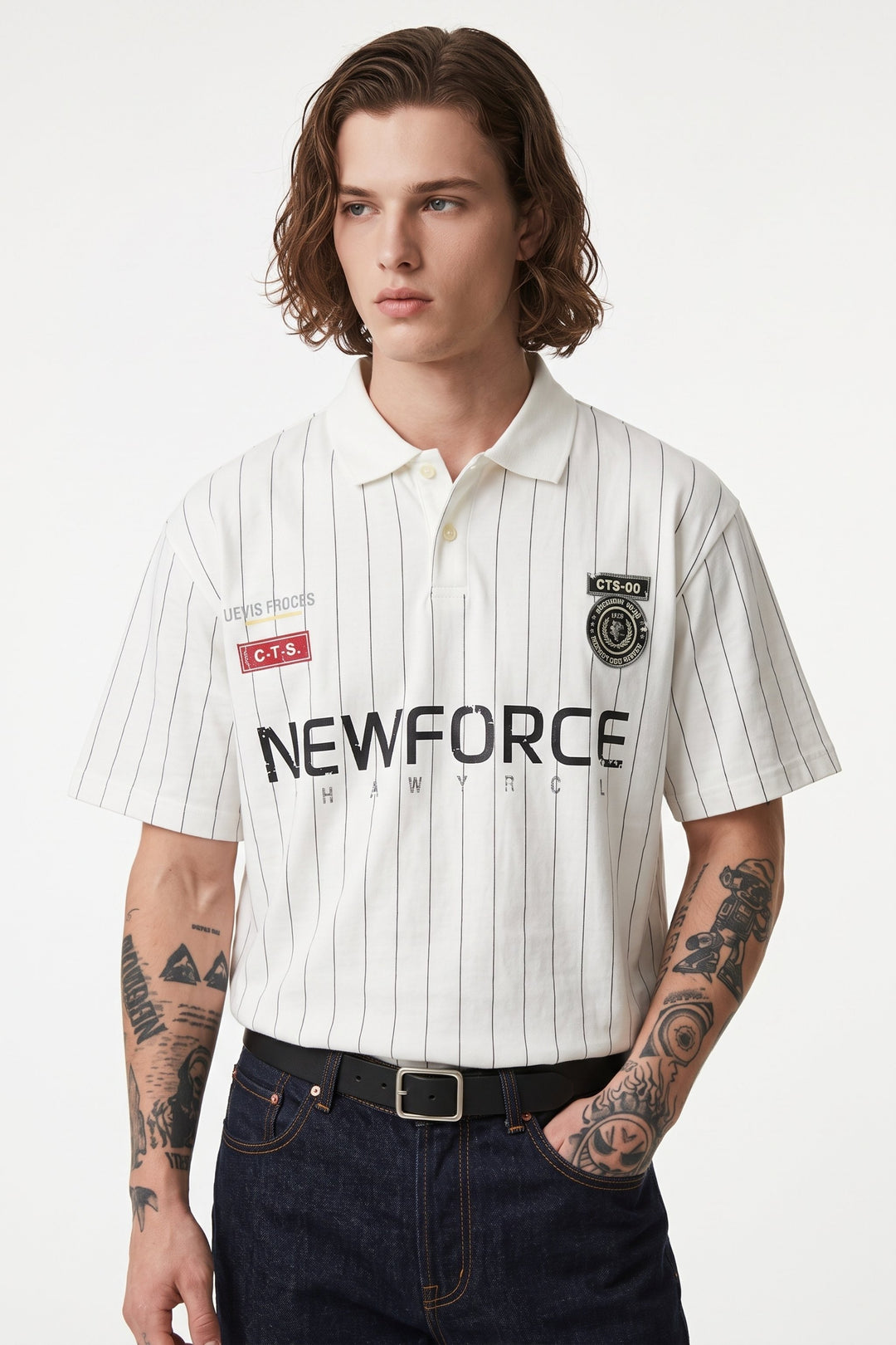 Striped Polo Shirt  na2667