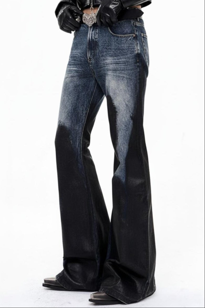 Gradient flare jeans  na2537