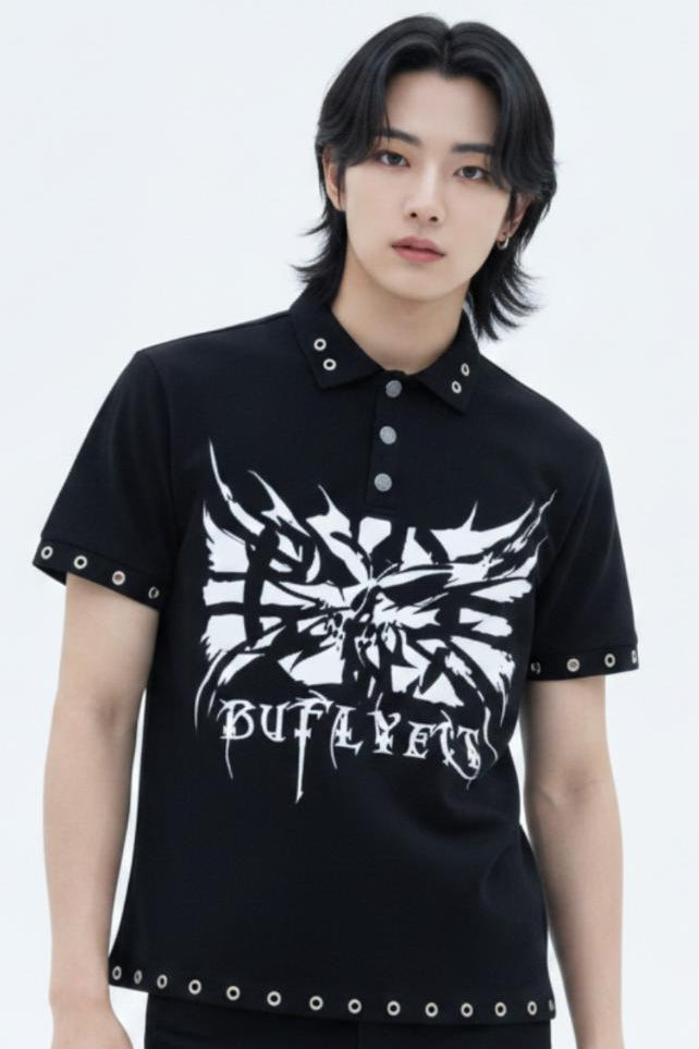 Graphic Polo Shirt  na2605