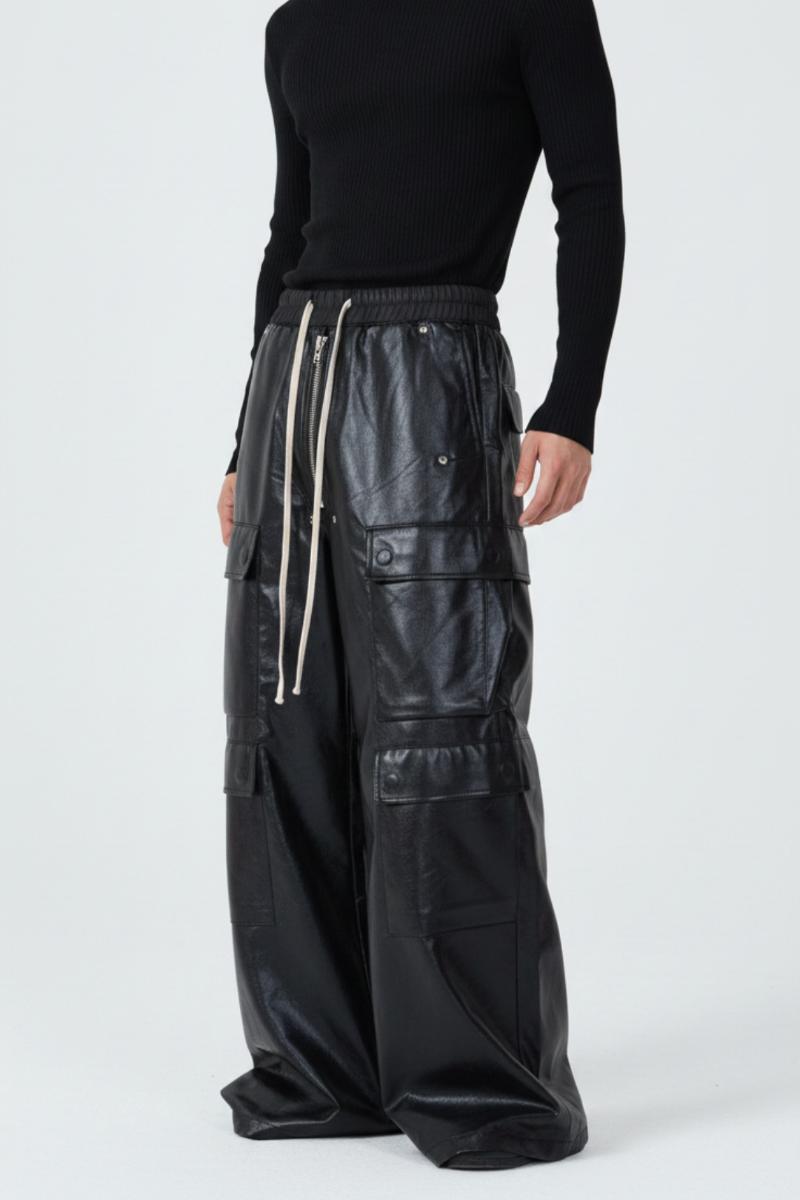 Shiny Cargo Pants  na2506