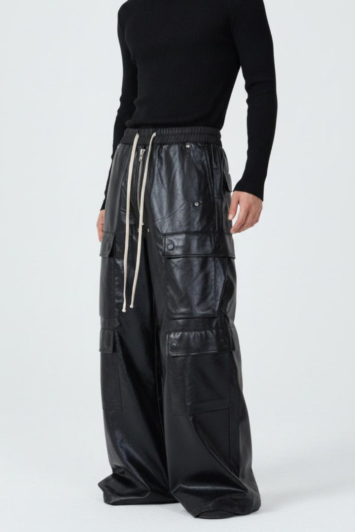 Shiny Cargo Pants  na2506