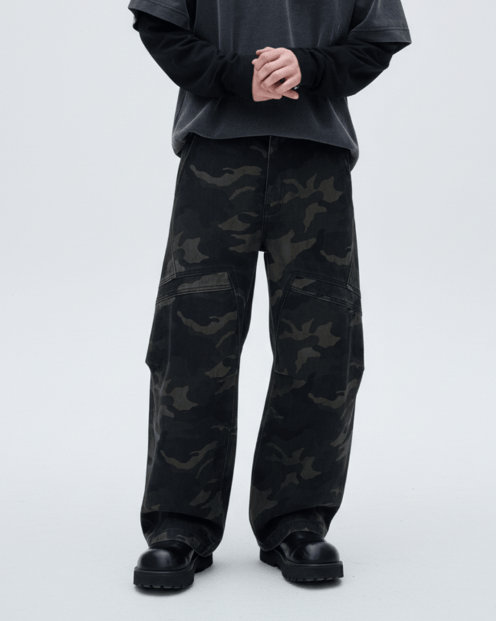 [Nanostudio] Dark Ops Wide Pants na2223 