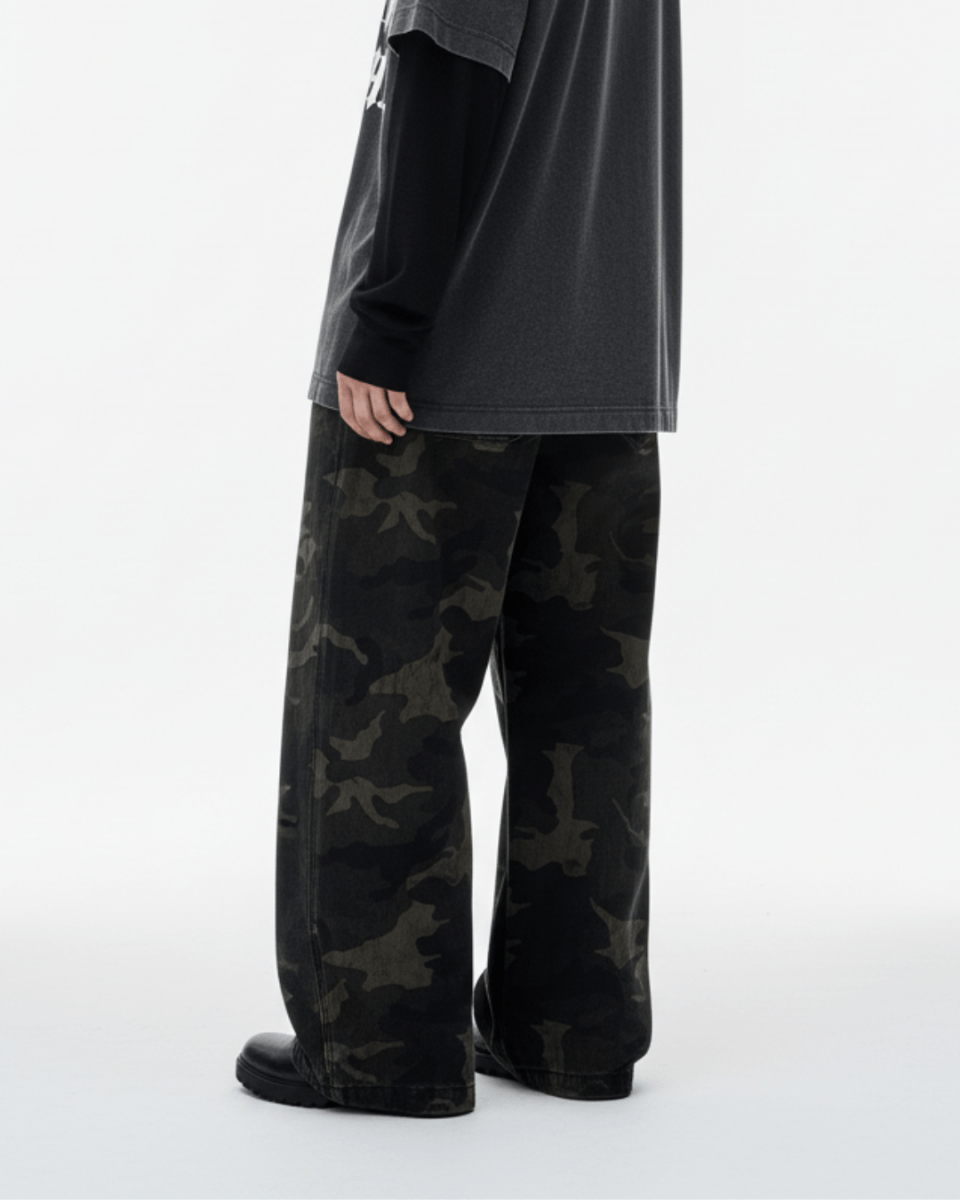 [Nanostudio] Dark Ops Wide Pants na2223 