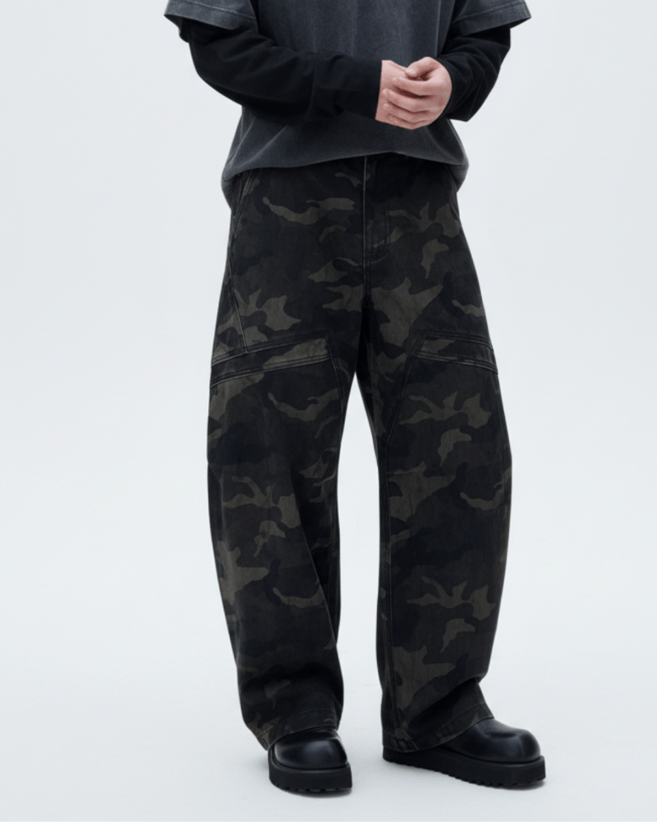 [Nanostudio] Dark Ops Wide Pants na2223 