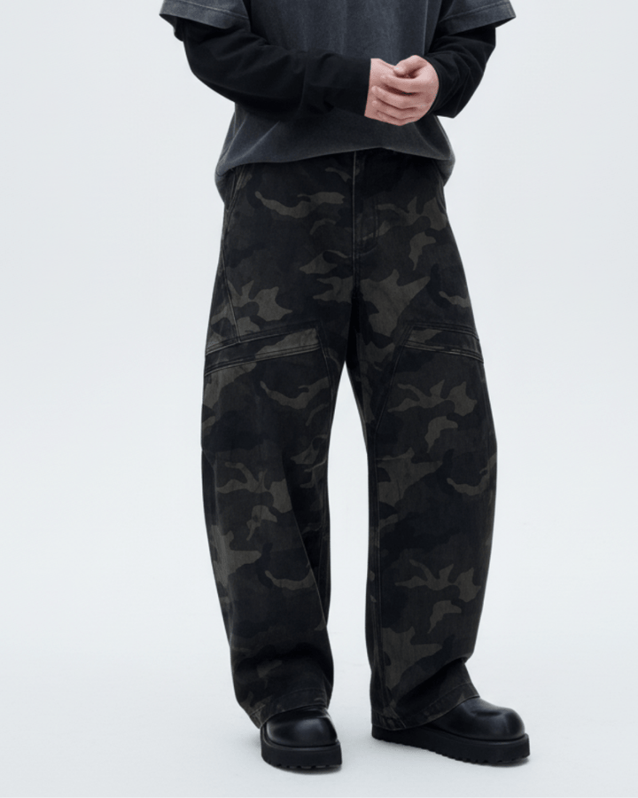 [Nanostudio] Dark Ops Wide Pants na2223 
