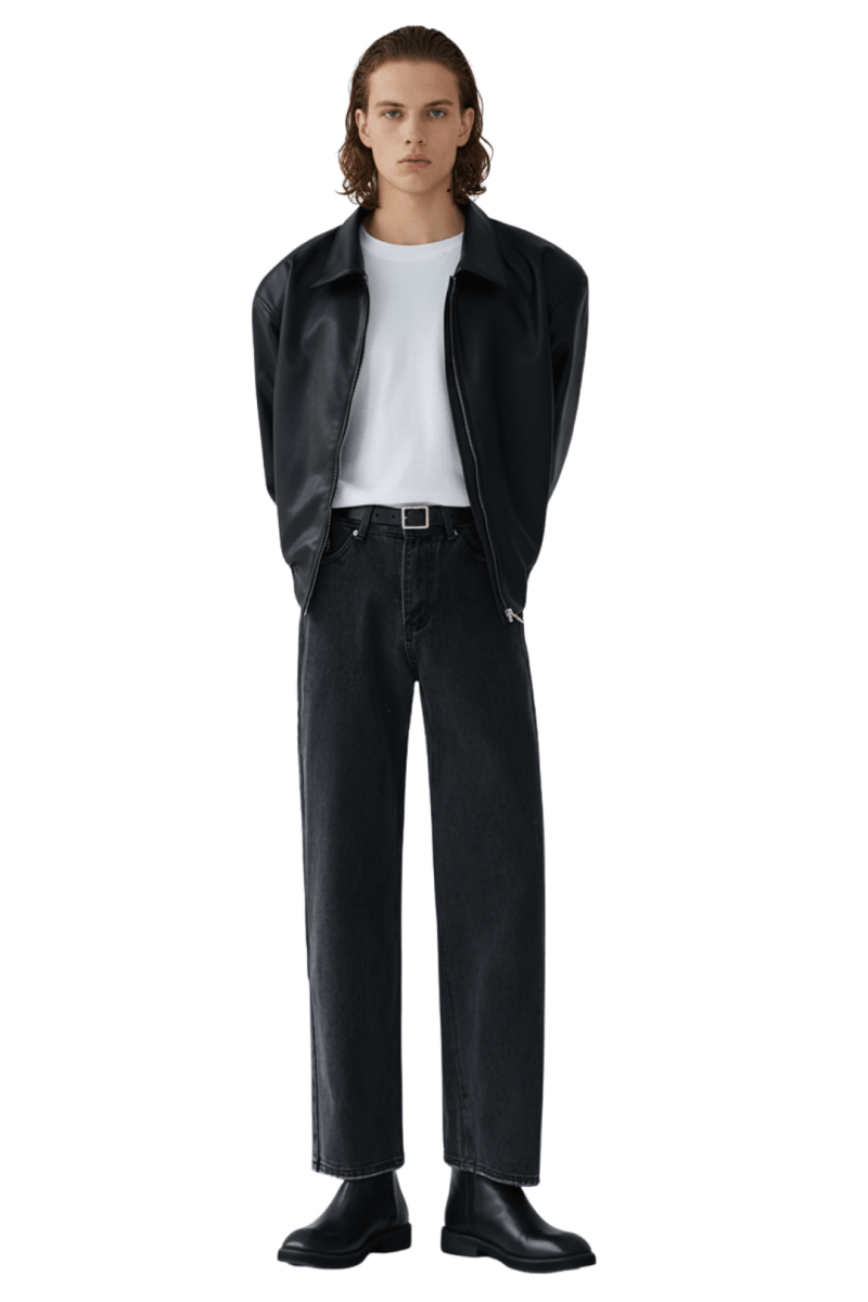 미니멀 스트레이트 데님 na2426