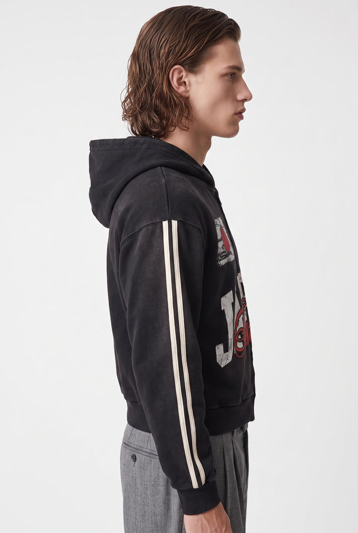 Graphic Zip Hoodie na2756