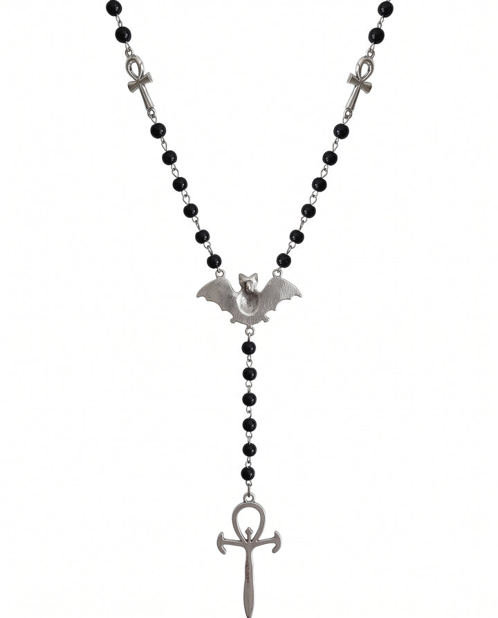 Bat Rosary Necklace na2934