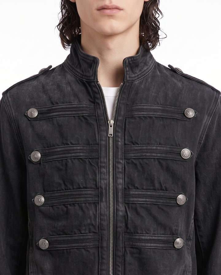 Military Denim Jacket na2923