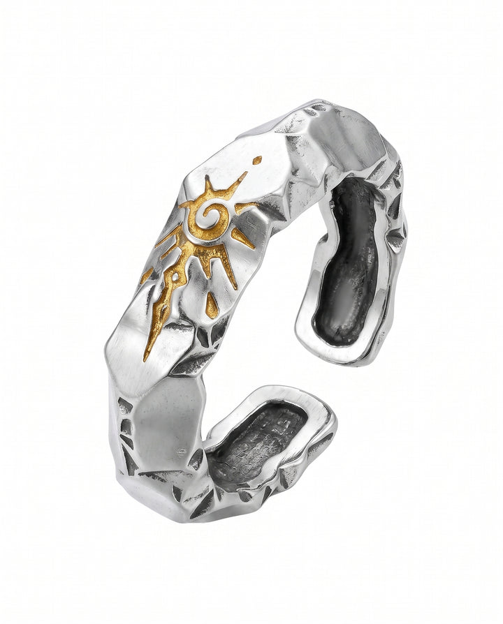Sun Silver Ring na2939