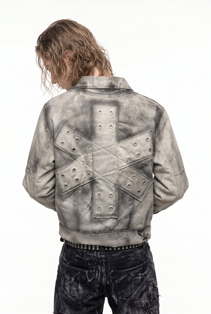 Washed Hooded Jacket na2832