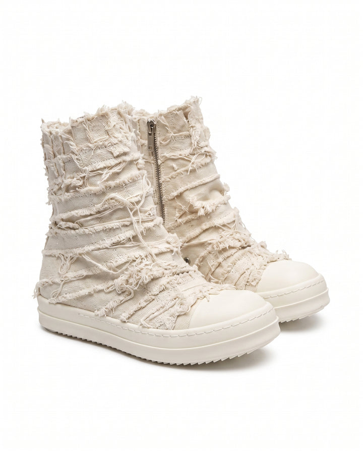 Distressed High-Top Sneakers na2945