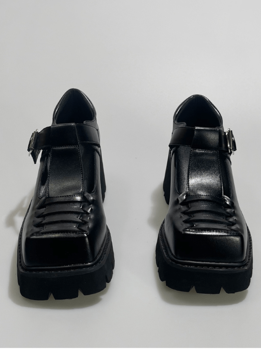 Chunky heel hollow single sandals na1244