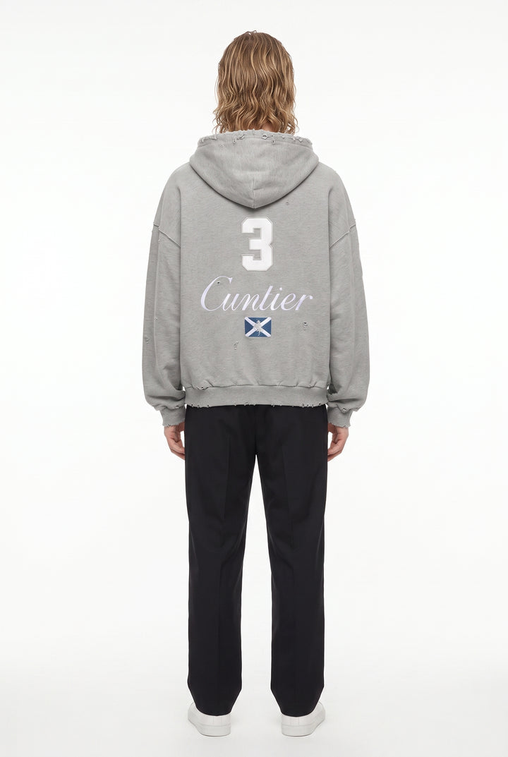 Distressed Zip Hoodie na2830