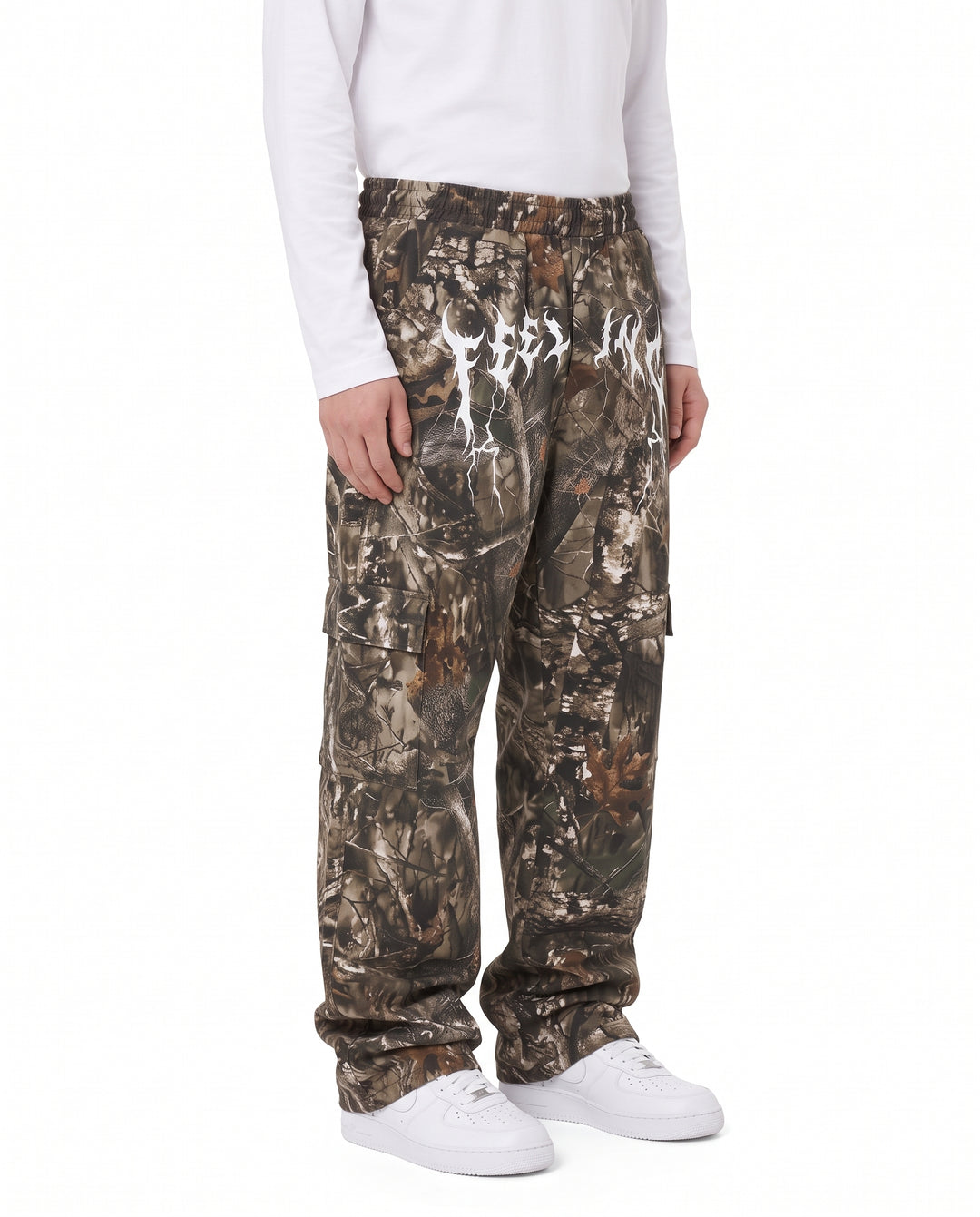 Camo Wide Pants na3199