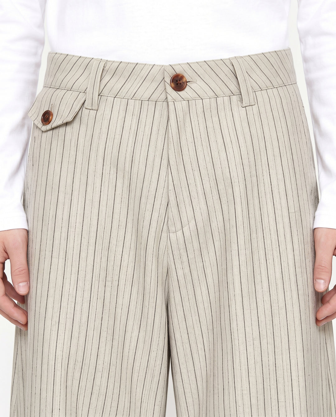 Striped Wide Pants na3004