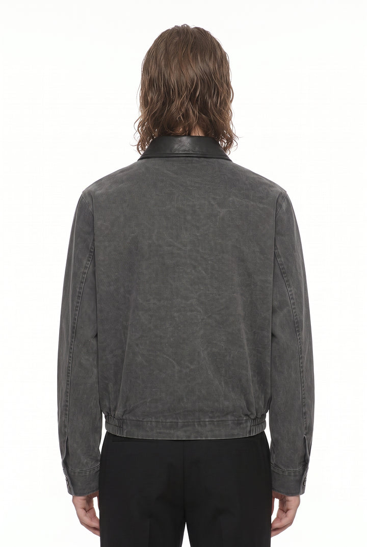 Asymmetric Belted Jacket na2834