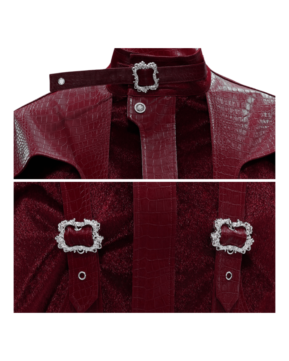 [ArguE CulturE] Crimson Royale Croc Jacket 2259