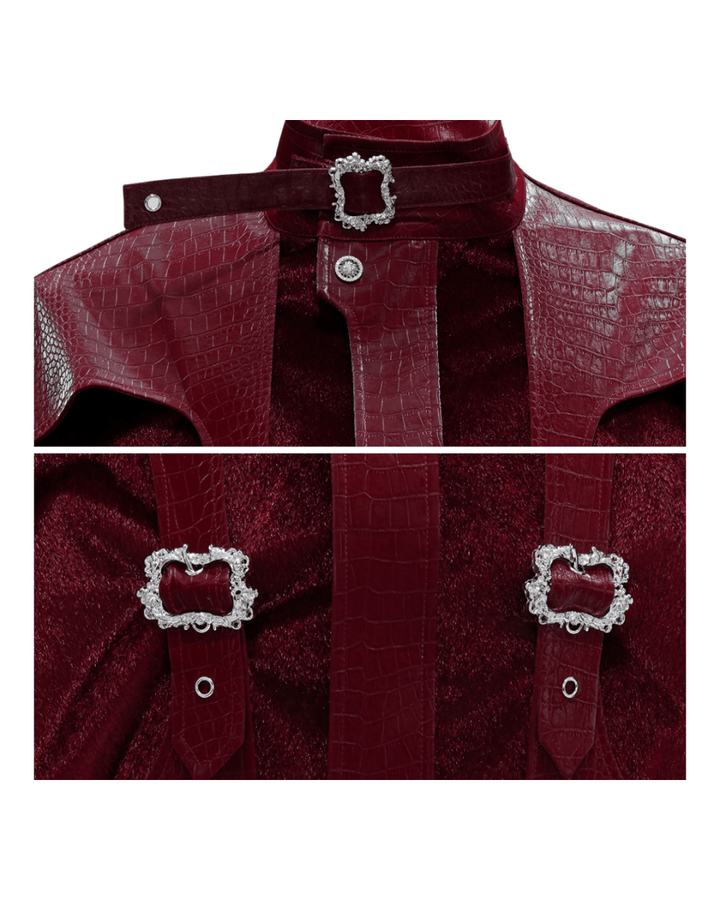 [ArguE CulturE] Crimson Royale Croc Jacket 2259