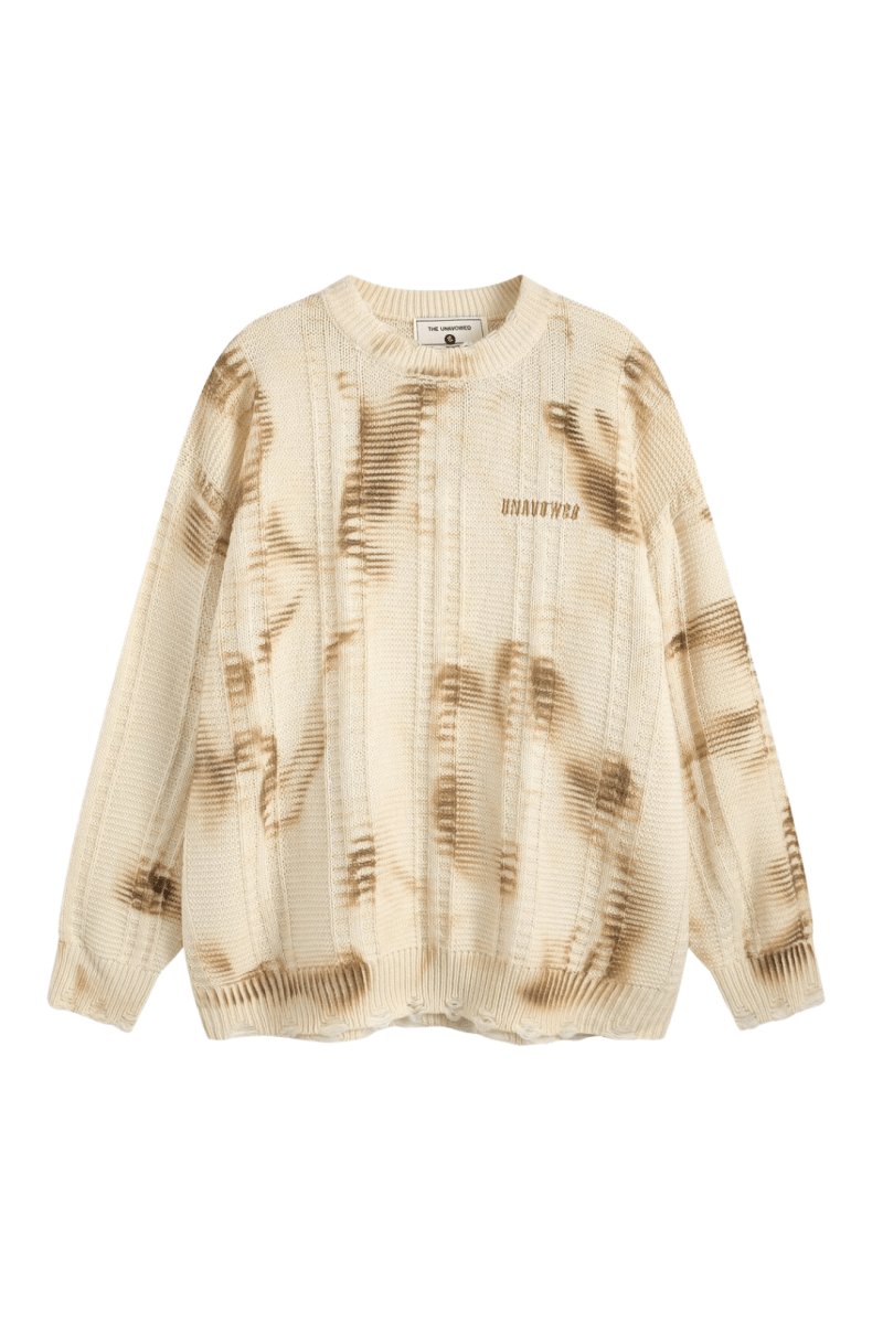 Vintage Wash Knit Pullover  na2445