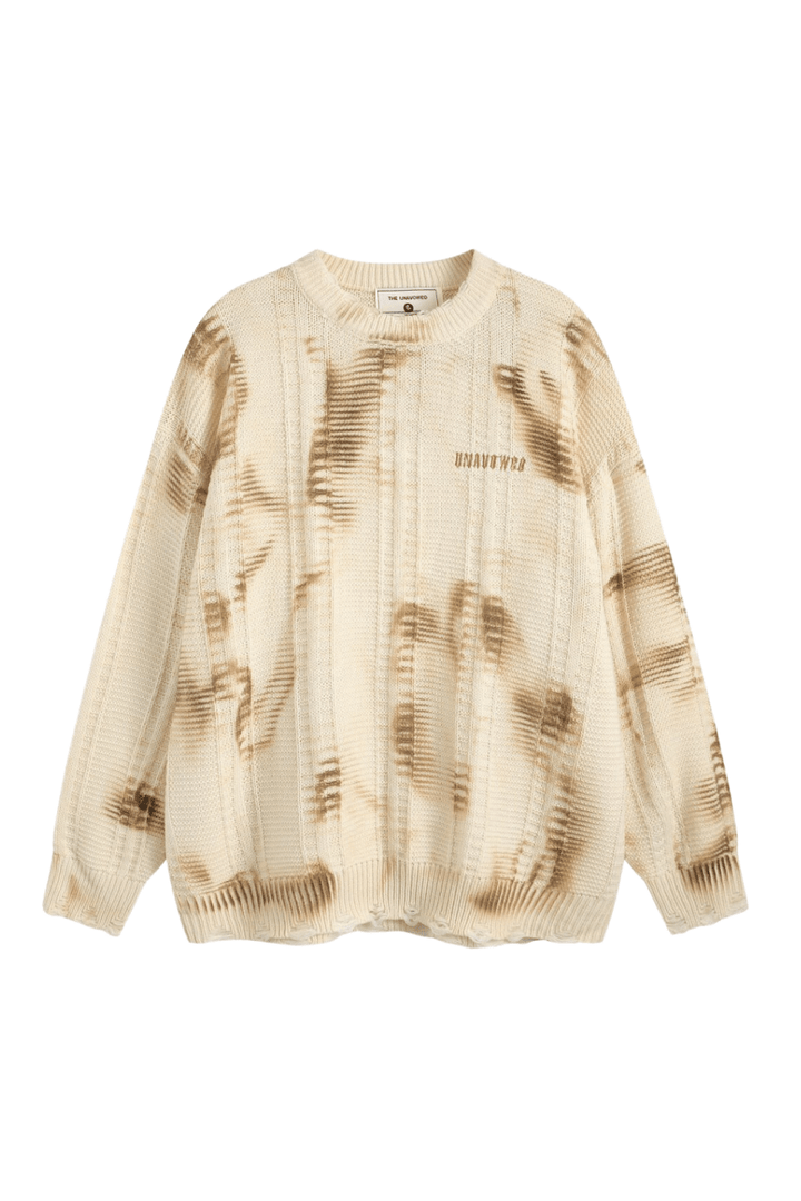 Vintage Wash Knit Pullover  na2445