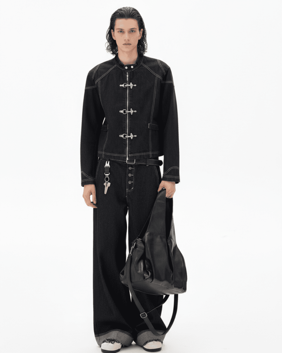 Toggle Archive Denim Jacket  na2312