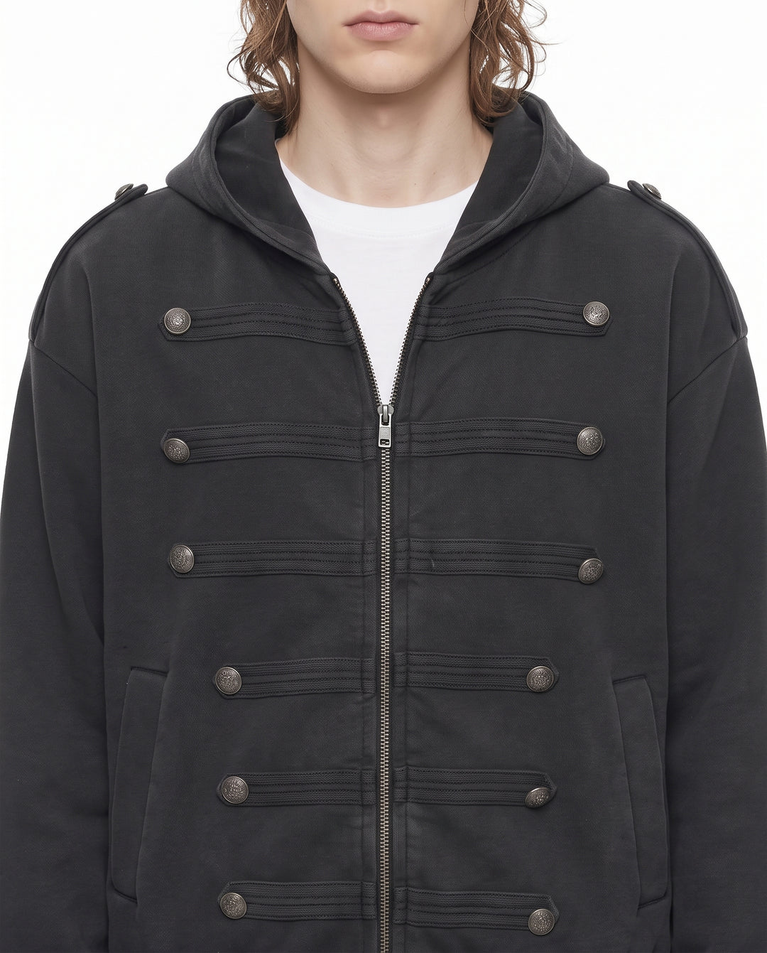 Military Zip Hoodie na3016