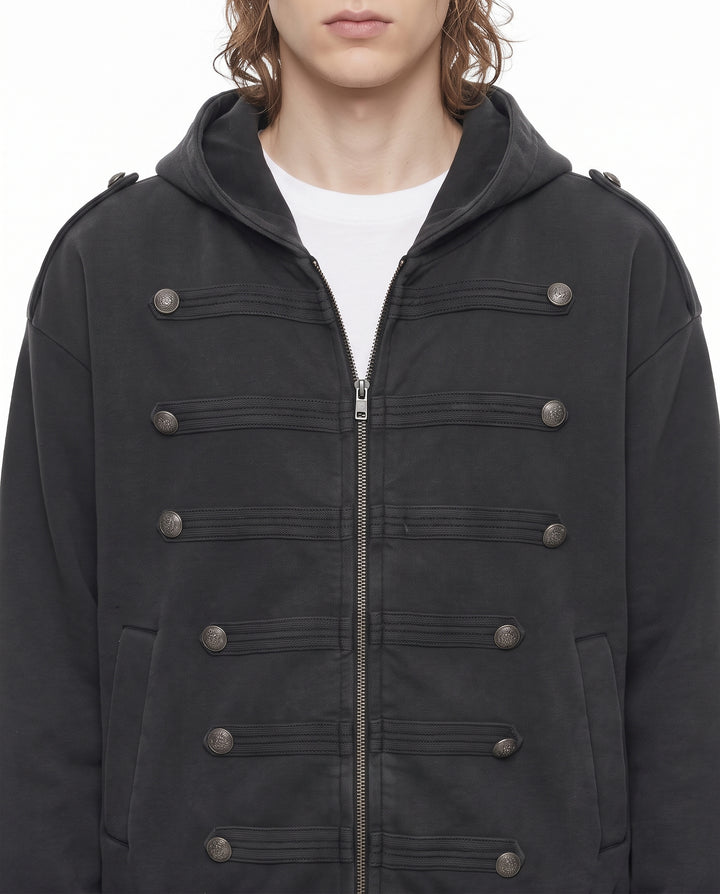 Military Zip Hoodie na3016