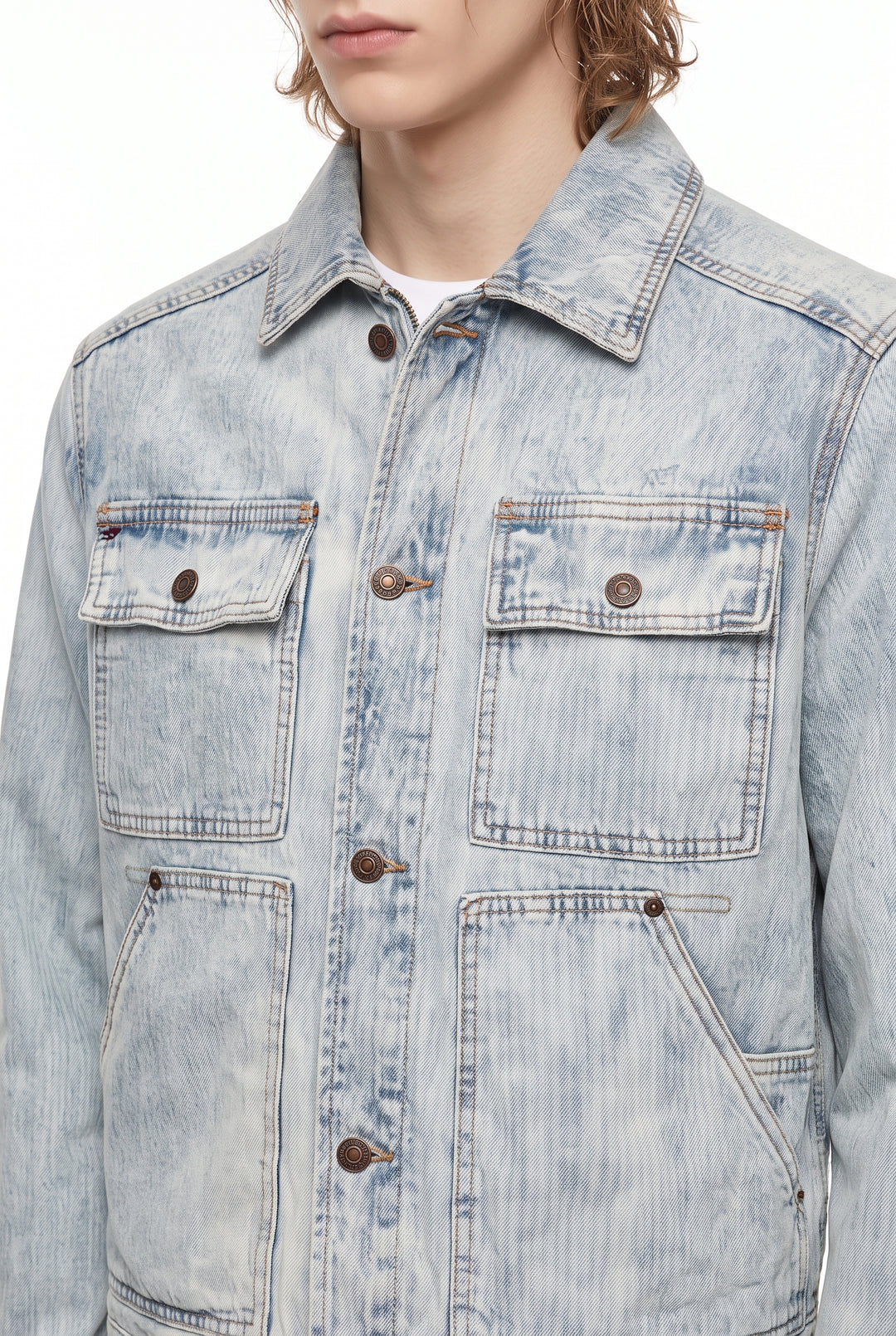 Washed Denim Jacket na2865