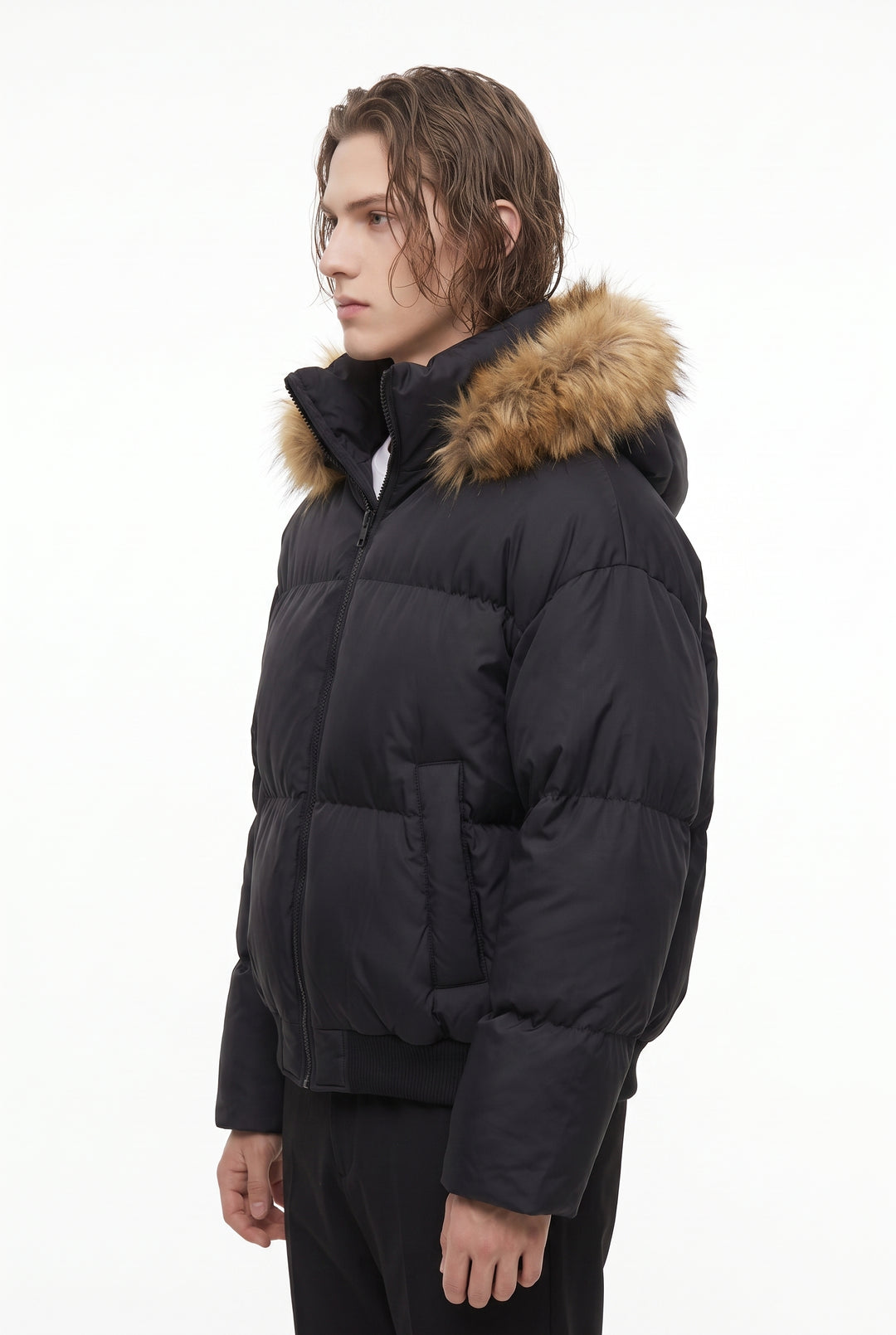 Fur Puffer Jacket na2838